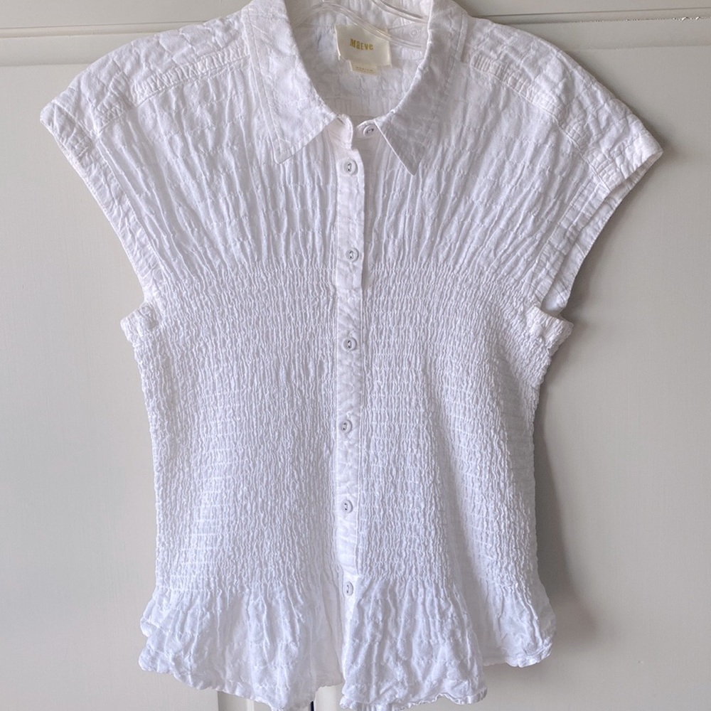 ANTHROPOLOGIE MAEVE White Top